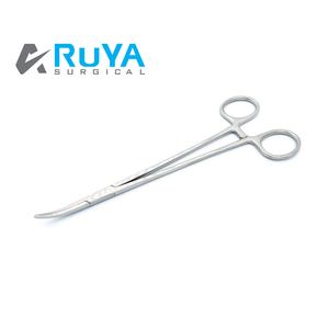 Pinces hémostatiques chirurgicales, chirurgie générale, réutilisables, pinces Adson, Spencer, Wells, pinces artériales, Halsted, délicates, 8 pouces, droites, courbées, CE - Product Image 4