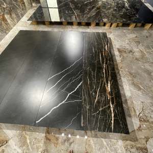 Black Fusion Interior Exterior First Choice Rustic Scratch 800x3000mm Porcelain Tiles Big Slab for Kitchen. - Product Image 2