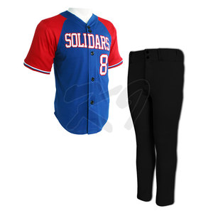 Uniforme de béisbol personalizado de alta calidad, conjunto transpirable de talla grande Unisex para adultos y jóvenes, diseño en blanco - Product Image 5