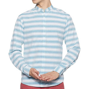 Camisas casuales de manga larga para hombre, camisas de negocios con bolsillo, a la moda, personalizadas, superventas - Product Image 1