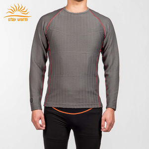 Washable Warm and Safe Men <b>5V</b> 7.4V 12V Electric <b>Battery</b> Heated Shirt for Motorcycling Skiing Outdoor Sports - Product Image 1
