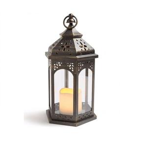 Linterna de vela clásica de Metal de latón dorado hecho a mano, tamaño de Color personalizable, decoración del hogar de alta calidad para fiestas de boda de Iglesia - Product Image 2