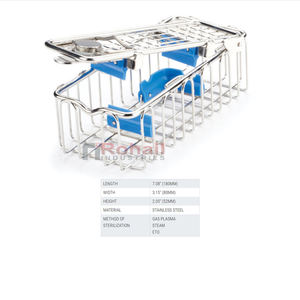 Cestas de malla de acero inoxidable para lavado, manipulación y almacenamiento de instrumentos, la mejor calidad - Product Image 6