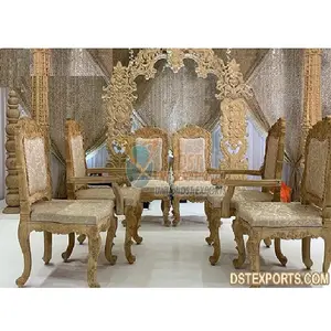 花嫁花婿デザイナーのためのヒンドゥー教の結婚式の曼荼羅の椅子インドの結婚式の木製の曼荼羅の椅子伝統的なインドの結婚式の曼荼羅の椅子