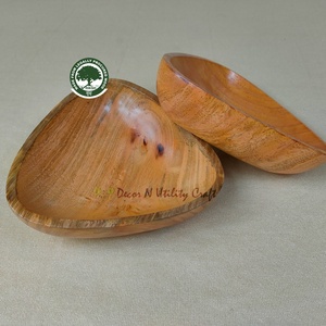 Ensemble de bols artisanaux en bois de manguier, écologiques, pour servir herbes et épices, finition naturelle, usage quotidien, décoration artisanale, utilitaire - Product Image 4