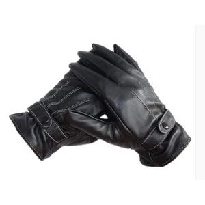 Gants de conduite d'hiver pour hommes de haute qualité, en cuir d'agneau véritable, logo personnalisé, respirants, à doigts entiers, modèle KADIA - Product Image 3