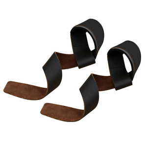 Meilleures ventes de sangles d'haltérophilie en cuir personnalisées robustes de qualité supérieure sangles en cuir de levage réglables et durables - Product Image 6