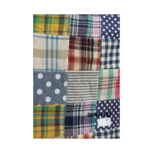 New Latest Design Hot Selling Products 100% Pure Cotton Material Madras Check Patchwork Fabric for dress garment shirt coat