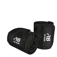 Vente en gros de bandes de maintien de poignet ajustables respirantes en néoprène de haute qualité pour la musculation, unisexe, logo personnalisé TOP BLINK