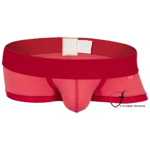 Progettare e produrre il giorno di san valentino usura uomini maturi rosso della biancheria intima del pugile slip romantico sexy del sacchetto della biancheria intima personalizzata per la moda uomo