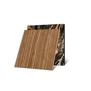 Modernas Baldosas de Porcelana para Cocina, Resistentes al Calor, con Acabado Metálico y Aspecto de Madera, 600x600mm - Product Image 1