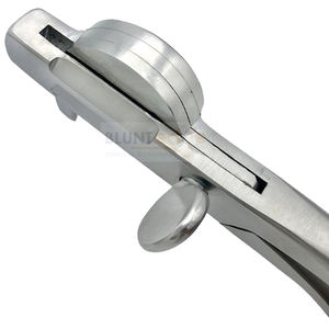 Émasculateur blanc de 12 pouces avec action de double écrasement – Instrument de castration vétérinaire robuste en acier inoxydable pour équidés et bovins - Product Image 5