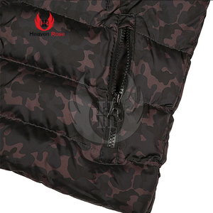 Chaleco de invierno personalizado para hombre, transpirable, Unisex, estilo informal, bombardero, sin mangas, ropa exterior acolchada de alta calidad - Product Image 5