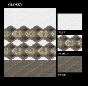 Azulejo de cerámica de baño esmaltado turquesa 300x450mm - Product Image 5