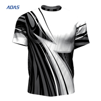 Neuestes Design Maßgeschneiderte Leichtgewicht-Dart-Trikots Großhandel Allover-Bedruckte Dart-Trikots Design Herren Sport-Dart-Shirt Individuelles Design