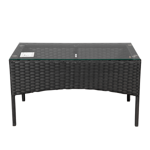 BeNK Giảm Giá Hấp Dẫn Bộ 4 Món Mây Vườn/Ghế Sofa Liễu Gai/Ghế Sofa Bãi Biển Không Gian Ban Công Ngoài Trời Sân Trong - Product Image 4