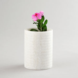 Nouveau design intérieur extérieur jardin décoration de la maison pots de fleurs en marbre jardinières pour la maison haute qualité - Product Image 2