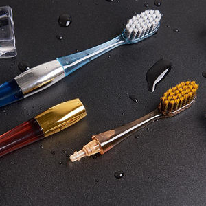 Offre spéciale Amazon <span class=keywords><strong>brosse</strong></span> à dents à poils souples tête <span class=keywords><strong>interchangeable</strong></span> <span class=keywords><strong>brosse</strong></span> à dents à domicile confort voyage support logo personnalisé - Product Image 6