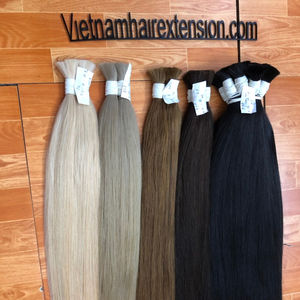 Extensions de cheveux russes Remy vierges en trame de peau, 100 % cheveux humains, style lisse et ondulé soyeux - Product Image 1