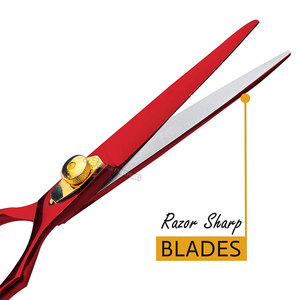 Tijeras Profesionales de Alta Calidad de Acero Inoxidable Japonés de 6.5 Pulgadas de Largo con Ajuste Fino de Tensión, Calidad de Salón Premium - Product Image 4