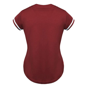 Camiseta de béisbol de todos los equipos para mujer, camiseta de estilo caliente para chicas, camiseta de béisbol en blanco para mujer con diseño de impresión personalizada - Product Image 2