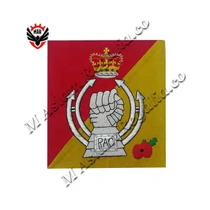 Regno unito britannico ricamo a mano personalizzato Blazer Frame Badge Badge da collezione/bandiere e striscioni