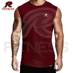 Chemises d'entraînement sur mesure au design tendance pour hommes, décontractées, tricotées, respirantes, 100% coton - Product Image 4