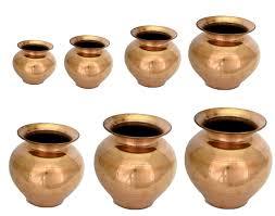 ที่ขายดีที่สุดทองแดงที่น่าสนใจ Lota สำหรับงานแต่งงาน Pooja และฟังก์ชั่น - Product Image 6