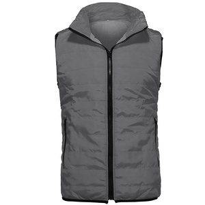 Chaleco Acolchado Transpirable y Ecológico para Hombre, Chaqueta sin Mangas con Capucha para Invierno, Informal, para Trabajo, Viajes y Actividades al Aire Libre - Product Image 5