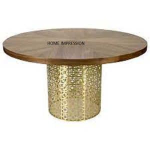 Centro de mesa con Base de Metal y hojas, mesa de centro con espejo decorativo moderno, la mayoría de los diseños - Product Image 3