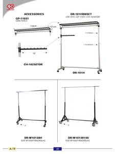 Soporte para colgar tela de metal de Taiwán al por mayor - Product Image 5