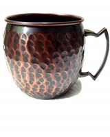 Vente en gros de mugs à cocktail Moscow Mule en cuivre de marque KAMRAN, sans BPA, lisses, écologiques, 16 oz