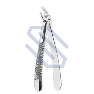 คีมถอนฟันเบอร์ 4 สำหรับฟันหน้าล่างและฟันกราม แบบอังกฤษ เครื่องมือผ่าตัด สแตนเลสสตีล ใช้งานด้วยมือ ได้รับมาตรฐาน CE - Product Image 1