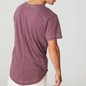 เสื้อยืดคอกลมผู้ชาย OEM ใหม่ แบบสั่งทำพิเศษ ผ้าฝ้าย 100% เสื้อยืดเต็มตัว แฟชั่นผู้ชาย เสื้อยืดออกกำลังกายผู้ชาย - Product Image 5