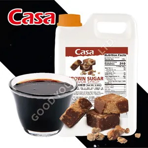 Good Young Tea CASA Bubble Boba Pearl Milk Tea Supplier Okinawa Brown Sugar Flavor Syrup