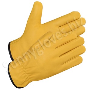 cow <b>driver</b> leather <b>glove</b> safe working <b>gloves</b> / safety driving warm <b>gloves</b> / cow grain - Product Image 4