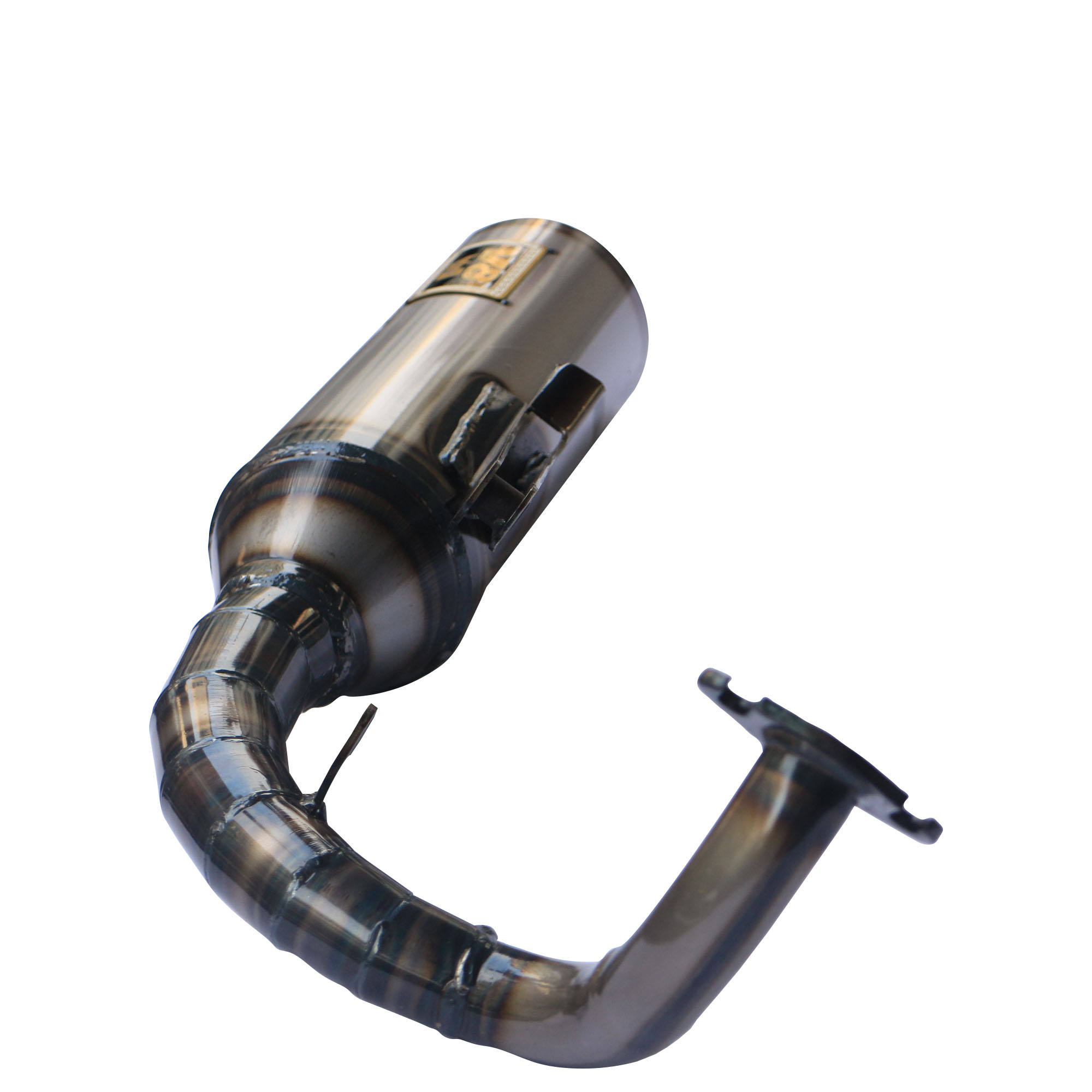 TWH V8 DIO-ZX Handmade Exhaust Pipe for 50-75CC Racing Motorcycles 
