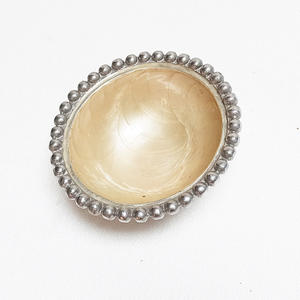 Bol en métal vintage bol en métal bronze forme ronde bol en métal décoratif de table de style vintage pour la maison et la cuisine - Product Image 6