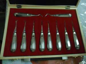 ชุดเครื่องมือถอนรากฟันแบบแมนนวล Grayrocks ทำจากเหล็กกล้า สำหรับการผ่าตัด พร้อมการรับประกันตลอดอายุการใช้งาน - Product Image 3