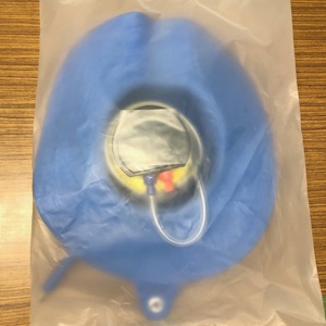 Colcha IIR de alta calidad para el cuidado de la lactancia, inodoro portátil para adultos, cómoda, azul - Product Image 1