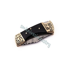Cuchillo de bolsillo plegable, hecho a mano, Damasco, smk1312 - Product Image 5