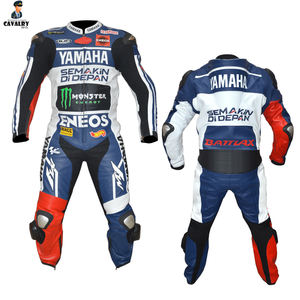 Traje de cuero personalizado para motocicleta, traje deportivo de carreras de alta calidad para verano - Product Image 2