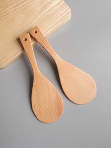 Utensilios de cocina de madera, accesorios para el hogar, fabricantes de alimentos, juego orgánico - Product Image 4