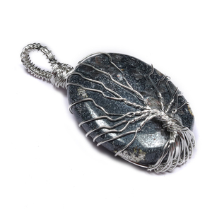 Best Deal on <b>Crystal</b> & Rhinestone Three Stone Religious <b>Tree</b> of Life Pendant | Unisex Pendant for Sale - Product Image 1