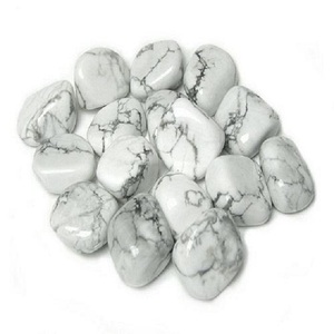 Pierres rondes, Howlite, en cristaux naturels, pour la guérison, vente en gros, livraison gratuite - Product Image 1