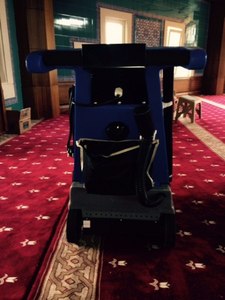 Aspiradora industrial eléctrica Cleanvac RL 400 de plástico azul para limpieza de mezquitas - Product Image 5