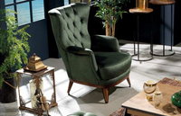 Ensemble de canapés Chesterfield Armoni de style européen moderne de luxe avec cadre en bois massif, rangement et fonction lit, pour appartement, salle à manger, hôtel