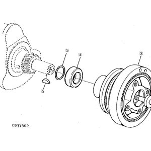 Espaciador de Tractor JD de alta calidad Número de pieza R109086 Pieza de repuesto esencial para una operación eficiente del tractor - Product Image 6