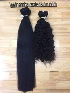 100% Vietnamese Virgin <b>Remy</b> <b>Hair</b> <b>Extensions</b>-Weft Double Drawn Deep Wave 8"-32" Length - Product Image 5