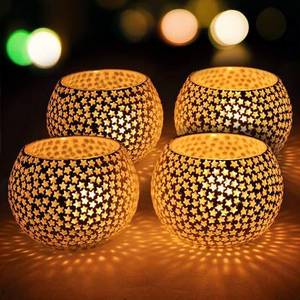 Glamorous Decorative Modern designer <b>Tea</b> Light Candle Holder Cup Tealight Holder <b>Set</b> at lowest price - Product Image 5